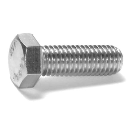Midwest Fastener 18-8, 1/2"-13 Hex Head Tap Bolt, Plain Stainless Steel, 1-1/2 in L, 5 PK 78721